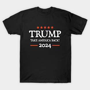 Trump 2024 Take America Back T-Shirt